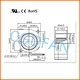 dc brushless fan blower 12v