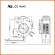 dc brushless fan blower 12v
