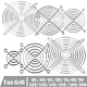 Stainless Steel 30 40 50 60 70 80 90 120mm Fan Grill M5 Bolt Alloy Guard