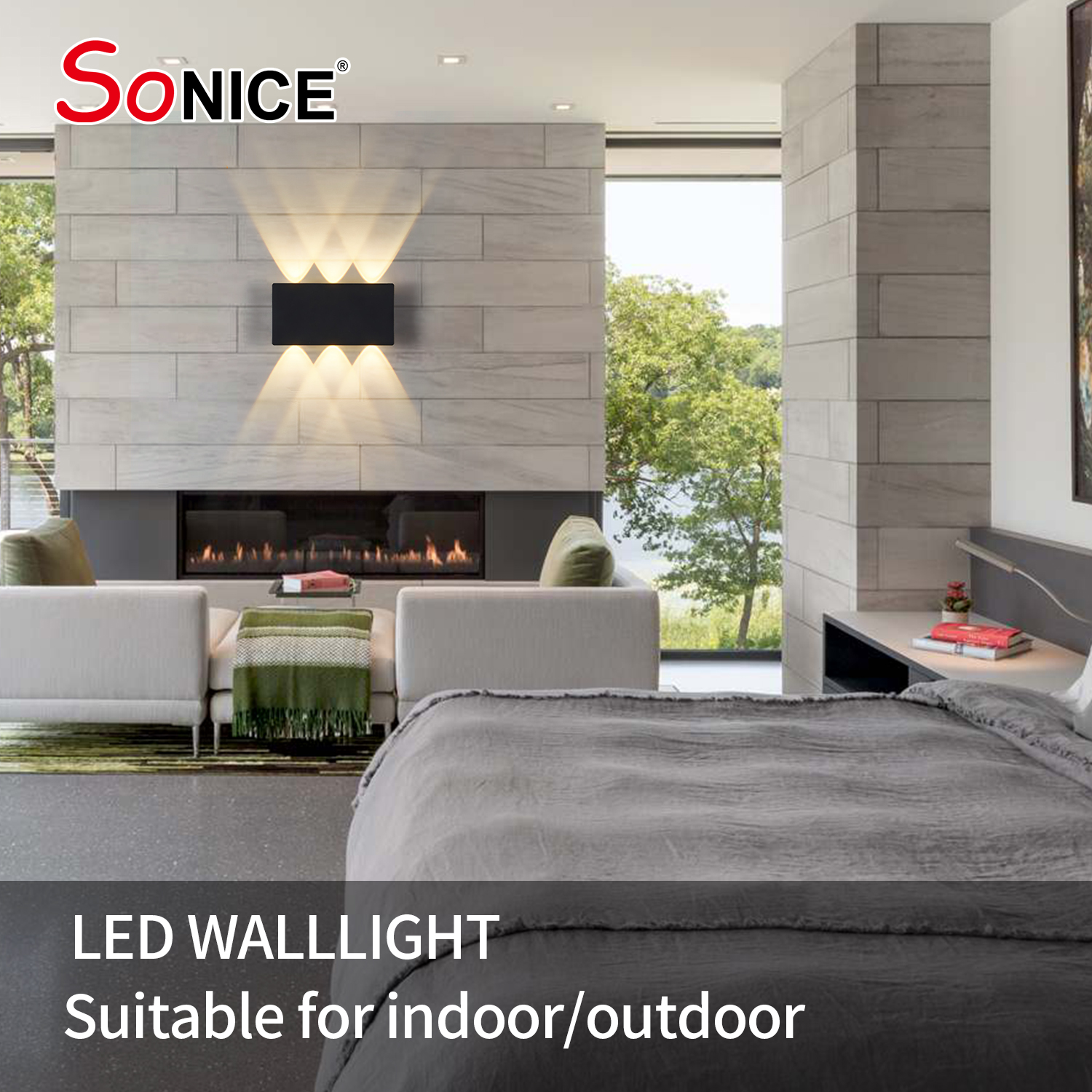 LED wall lamp