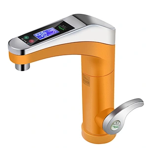 LED Digital Display 3500w Instant Tankless House Water Heater Heating Electric Faucet Tap