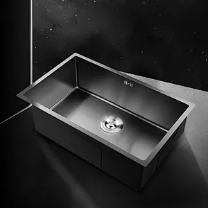 Farmhouse apron single bowl nano stainless steel kitchen sink
