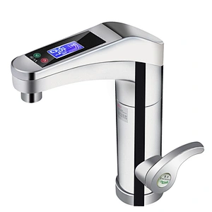 LED Digital Display 3500w Instant Tankless House Water Heater Heating Electric Faucet Tap