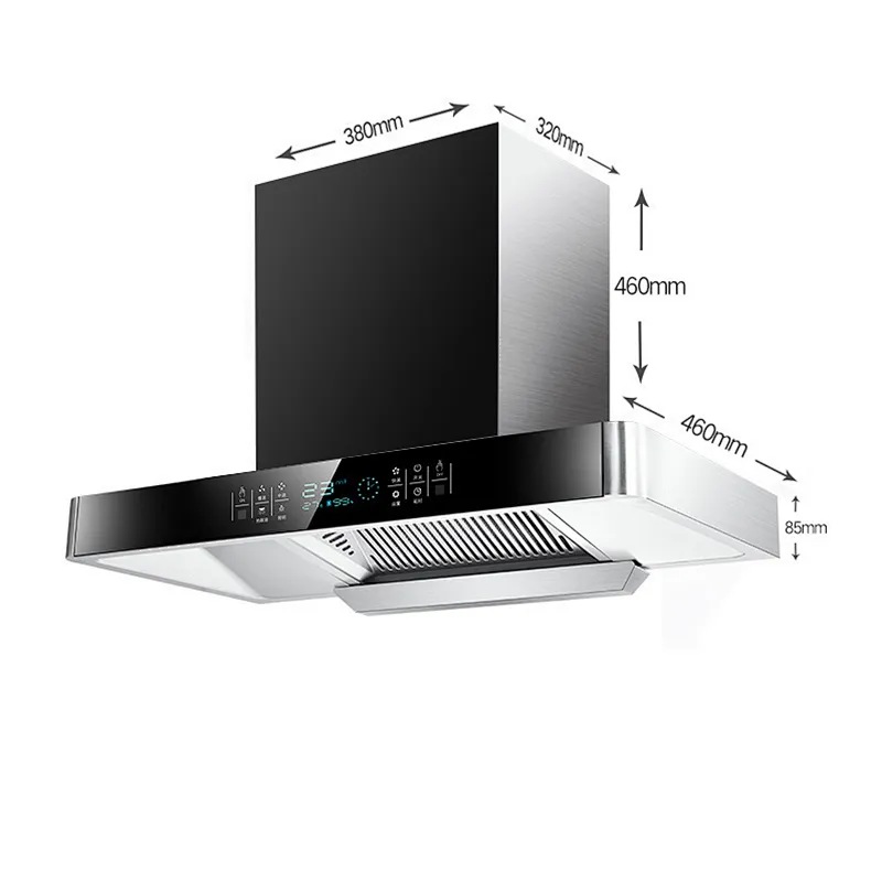 Restaurant Equipment Kitchen Hood, Stainless Steel Kitchen Smoke Filter Range Hood Restaurant