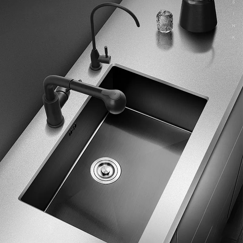 Farmhouse apron single bowl nano stainless steel kitchen sink