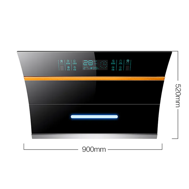 Smoke Grease Extractors Cooker Hoods Industrial, Stainless Range Hood