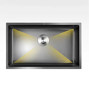Farmhouse apron single bowl nano stainless steel kitchen sink