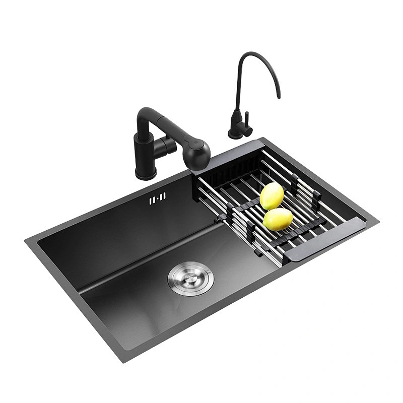 Farmhouse apron single bowl nano stainless steel kitchen sink