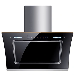 Kitchen Exhaust Hood 800mm Household Range Hood Stainless Steel Smoke Exhaust Side suction Kitchen Hood