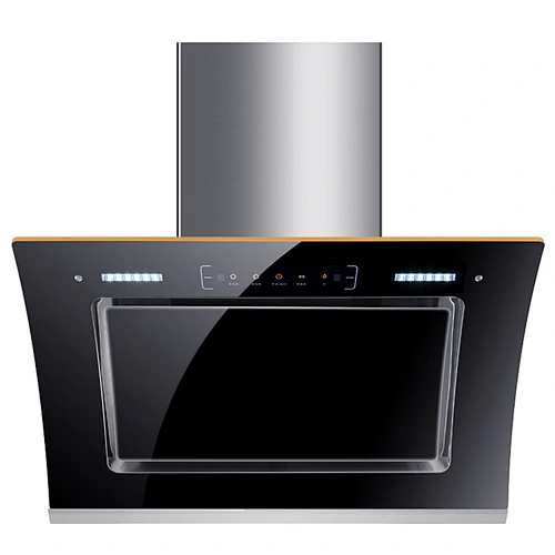 Kitchen Exhaust Hood 800mm Household Range Hood Stainless Steel Smoke Exhaust Side suction Kitchen Hood