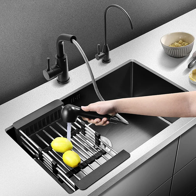 Farmhouse apron single bowl nano stainless steel kitchen sink
