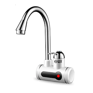LED Digital Display 3300w Instant Tankless House Water Heater Heating Electric Faucet Tap