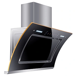 Kitchen Exhaust Hood 800mm Household Range Hood Stainless Steel Smoke Exhaust Side suction Kitchen Hood