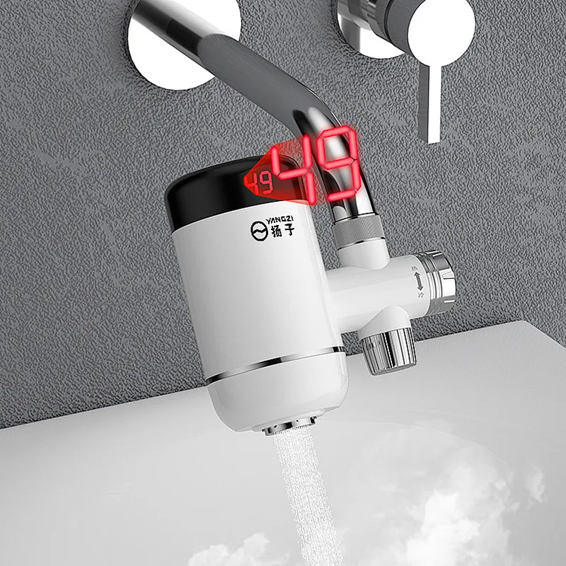 3000W 3-5s instant electric water heater tap Instant electric hot water heater faucet for kitchen and bathroom