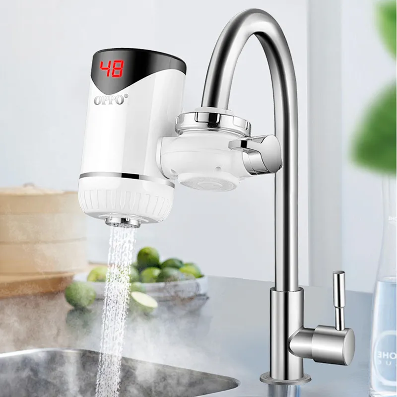 Electric Faucet Kitchen Shower Dual Use Side Water 5 Seconds Hot Faucet Water Heater