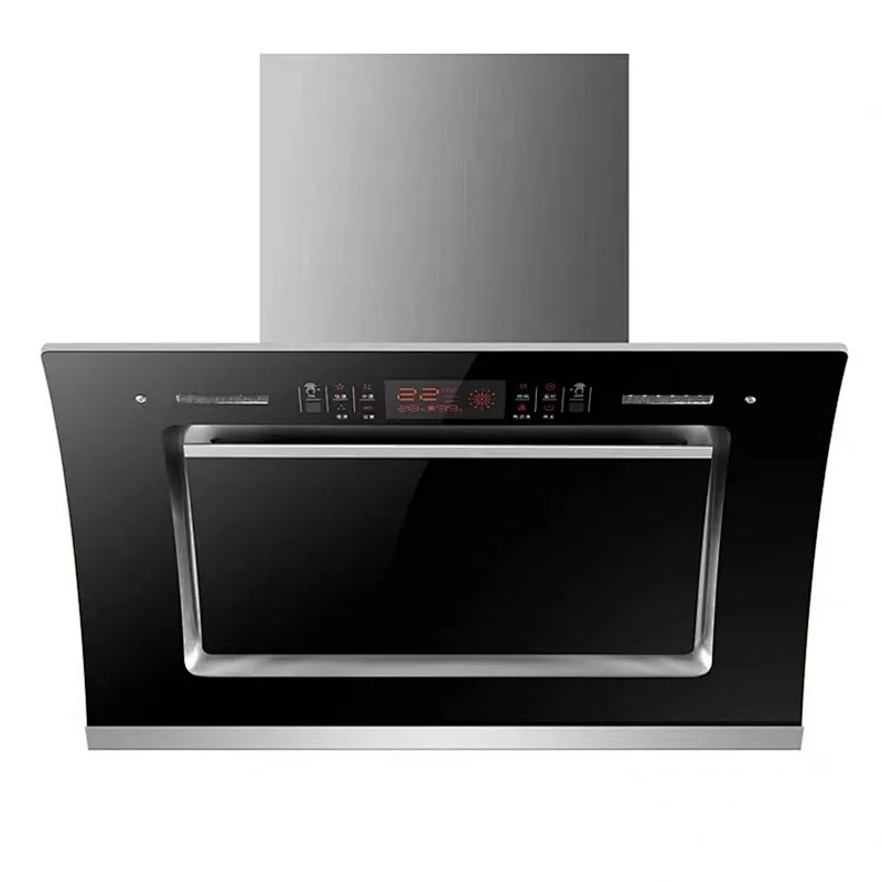 Range Hood Double Motor Heat Cleaning Larger Suction Range Hood Side Suction Range Hood