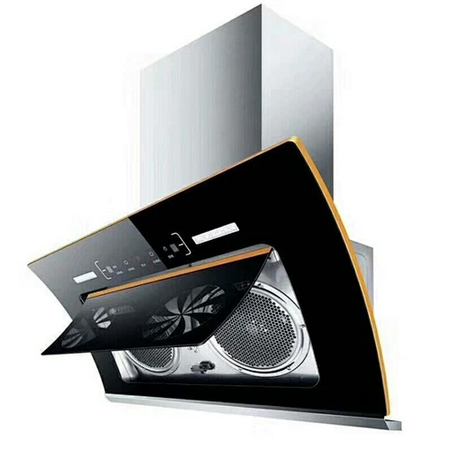 Kitchen Extractor Hood Range Hood Automatic Cleaning Top&side Suction Bodily Sensation Smart Hoods Kitchen