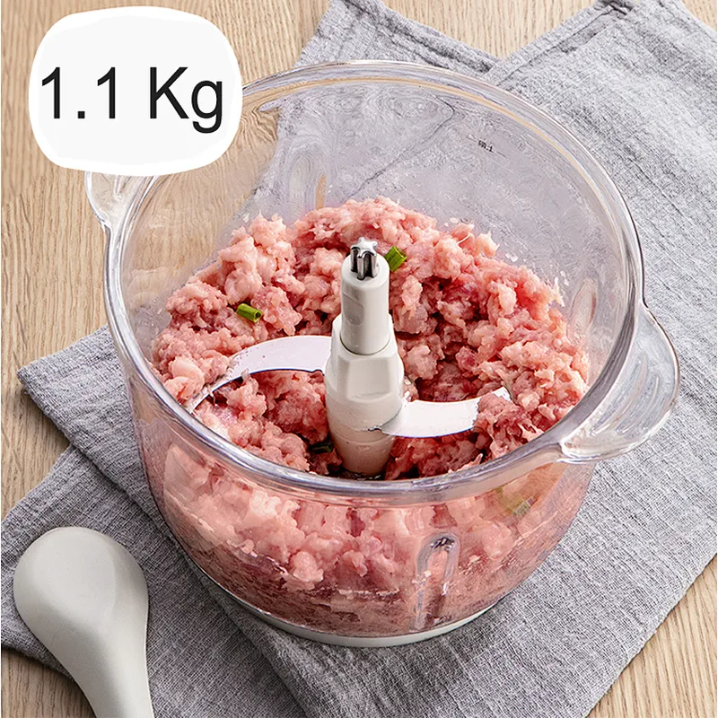Household small electric meat grinder Vegetable cutter food mixer