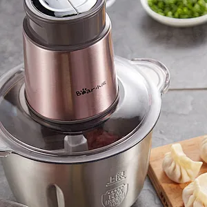 Hot Selling Brown 220V Household Mini Electric Food Meat Grinder Chopper Mincer