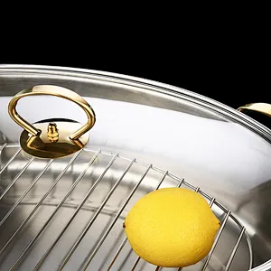 38cm Stainless steel fish steamer oval long steamer