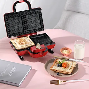 Unique Design Auto-centering Function 550W Bread Toaster with Heat-proof housing