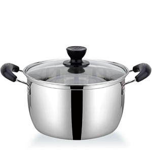 double handle stainless steel multi-function gas steaming soup food seafood steamer
