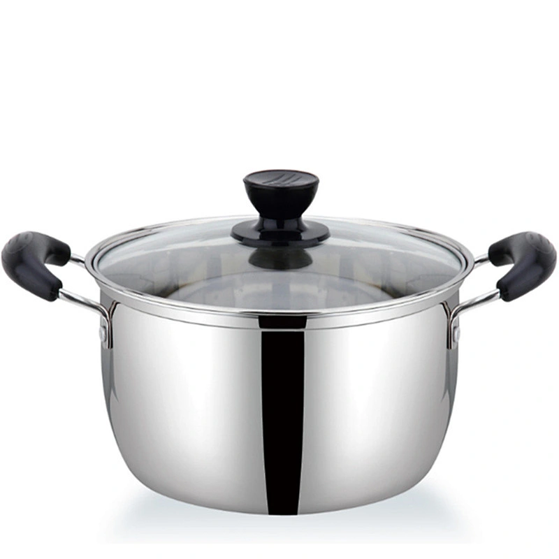 double handle stainless steel multi-function gas steaming soup food seafood steamer