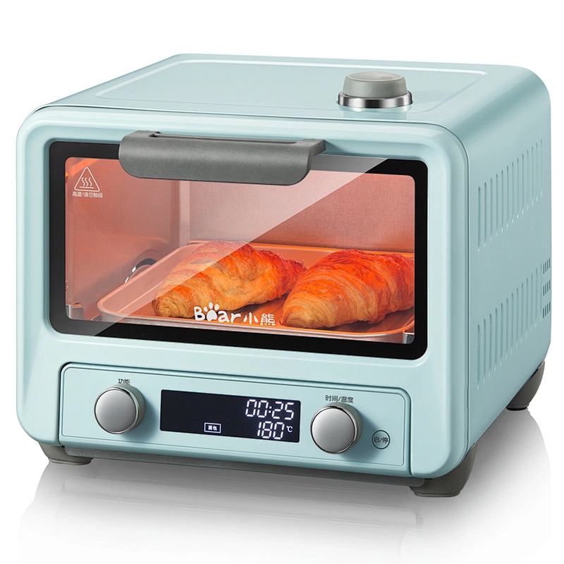 Toaster oven with hot plate portable large table benchtop home baking oven