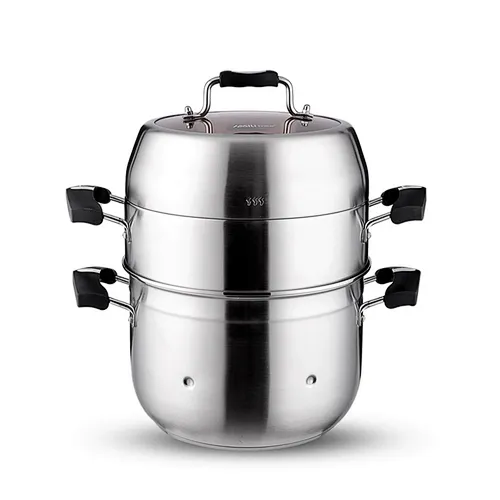 Wholesale 3 Layer Cooking Steamer Stainless Steel Steamer And Cooking Pots
