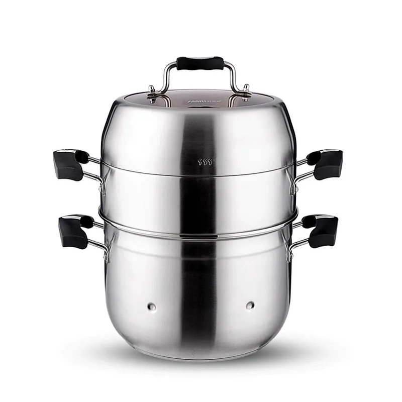 Wholesale 3 Layer Cooking Steamer Stainless Steel Steamer And Cooking Pots