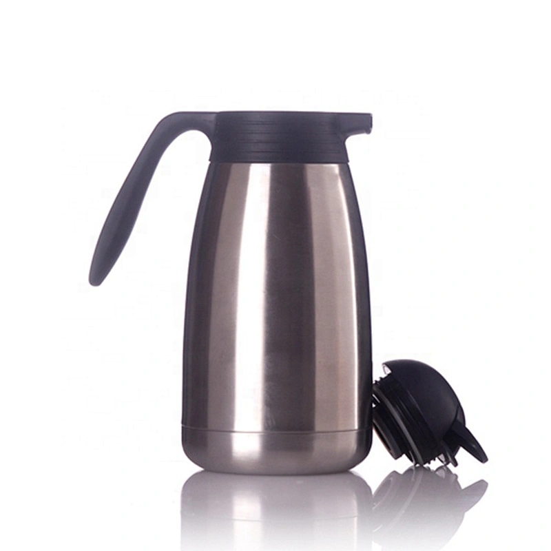 1.5L Custom Logo Vacuum Thermal Teapot Double Wall Stainless Steel Thermos Pot