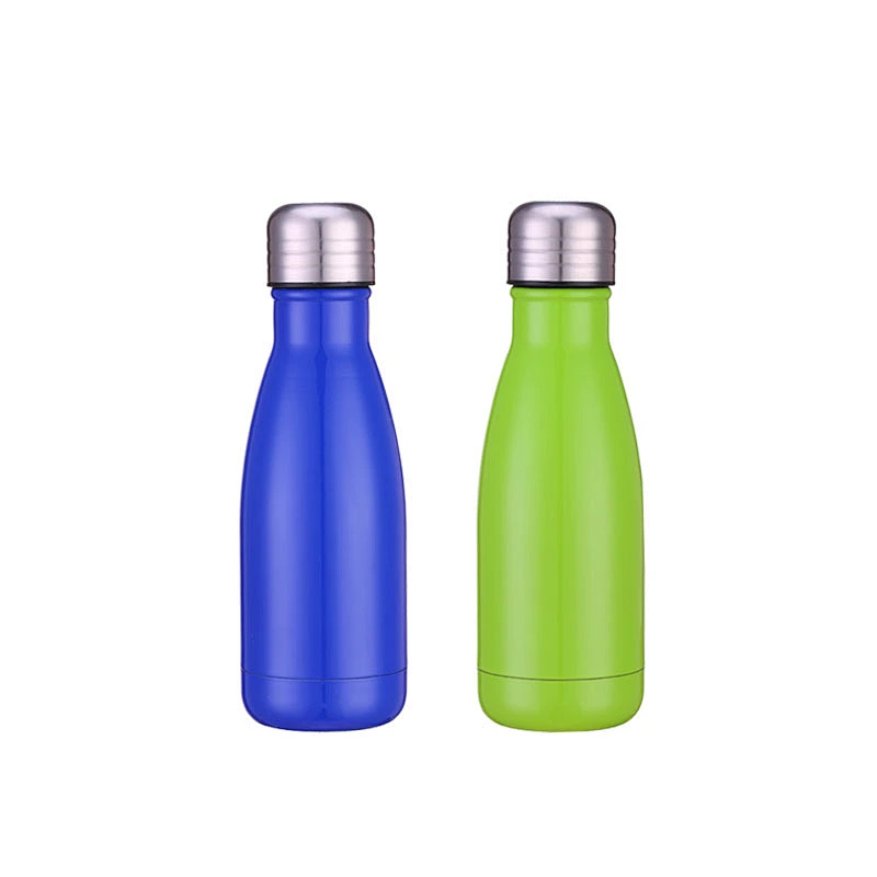 350ml coke bottle shape double wall stainless steel vacuum sports bottles BL-6046