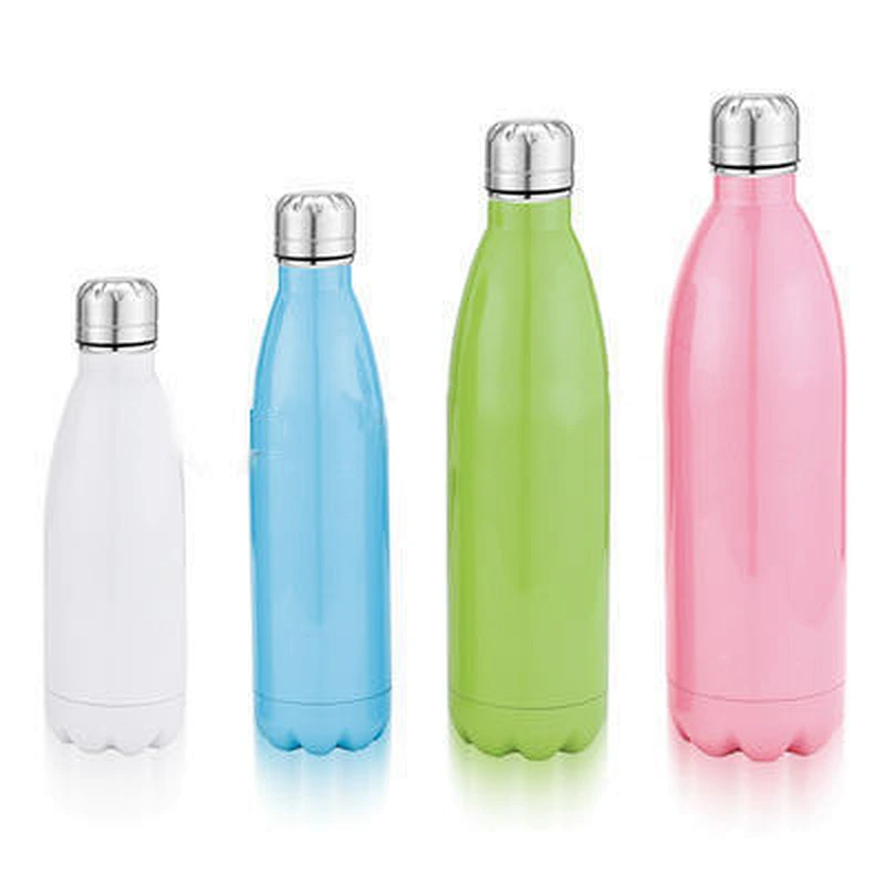 750ml stainless steel vacuum water bottle in various colors and capacities
