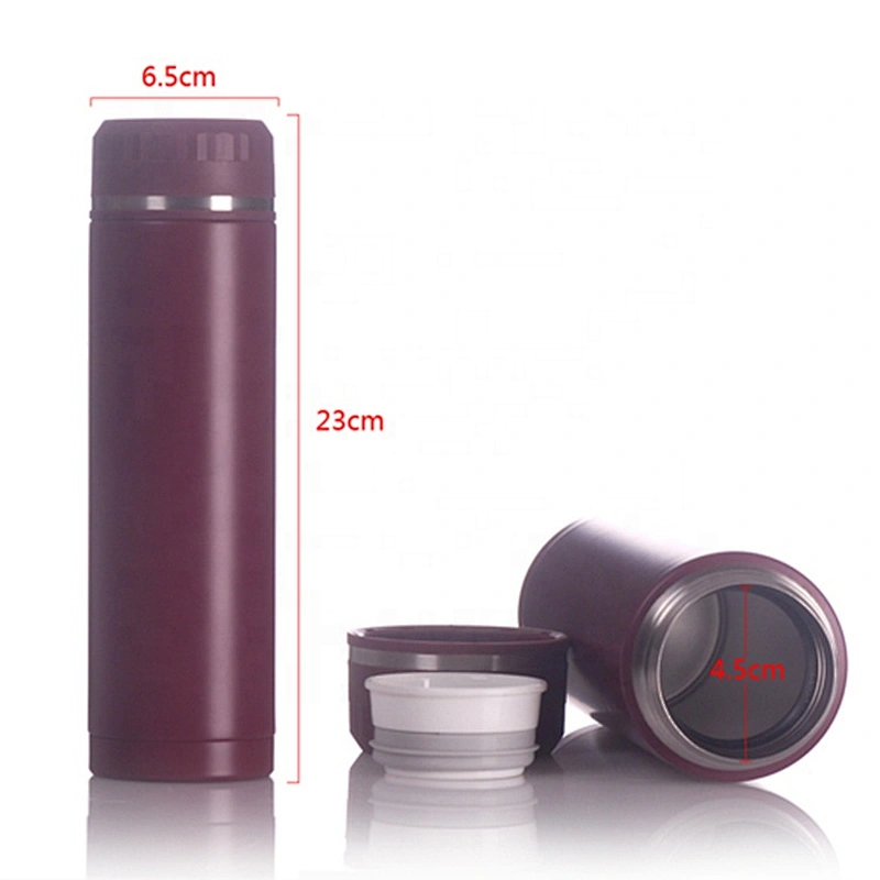 Vacuum Heat Proof Travel Water Bottle 450ml Stainless Steel Tumbler Thermos