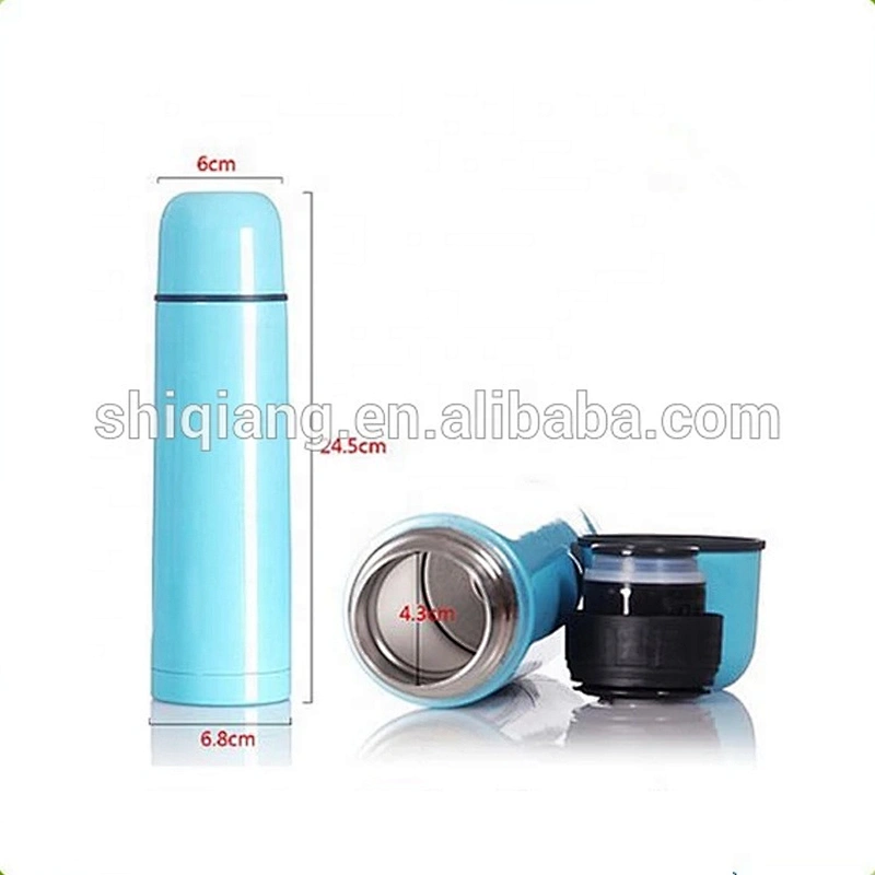 Double Wall Bounce Lid Students Thermos Stainless Steel Vacuum Flask