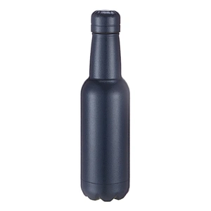 Customized new shape 500ml double wall stainless steel vacuum beer bottle