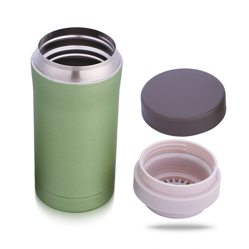 250ml vacuum thermo mugs with tea filter