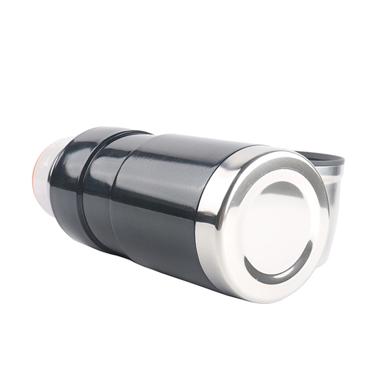 350ml vacuum thermos with stainless steel material, with plastic cup