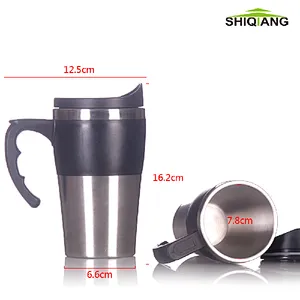 400ml stainless steel thermos mugs with handle
