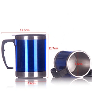 Custom Logo Water Bottle Stainless Steel Vacuum Insulated Travel Mug