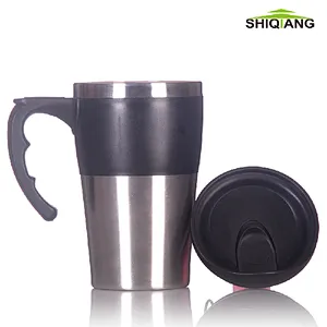 400ml stainless steel thermos mugs with handle