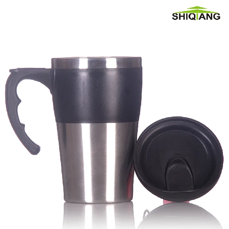 400ml stainless steel thermos mugs with handle