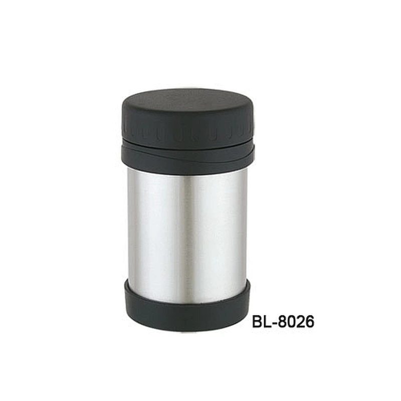 double wall stainless steel camping soup container,baby soup can, 350ml