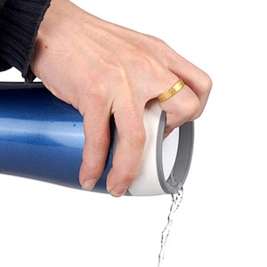 380ml stainless steel leakproof thermal mug with push button lid BL-5088A