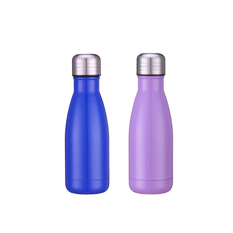 350ml coke bottle shape double wall stainless steel vacuum sports bottles BL-6046
