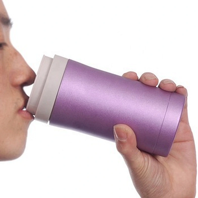 250ml vacuum thermo mugs with tea filter