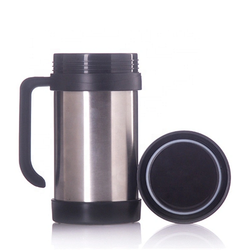 Outdoor Sport Travel Office Vacuum Coffee Tea Pot Insulated Water Bottle