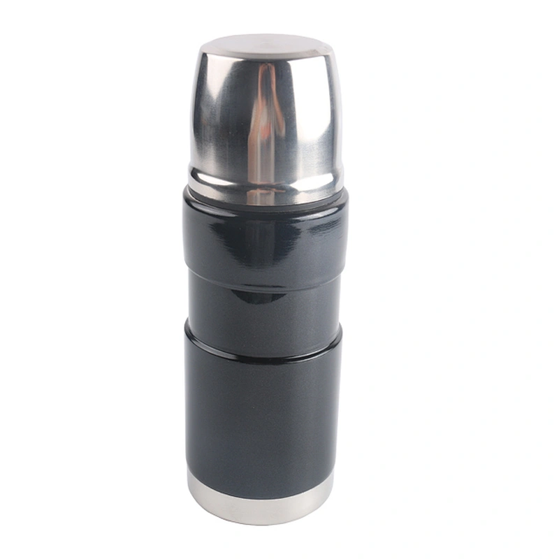 350ml vacuum thermos with stainless steel material, with plastic cup