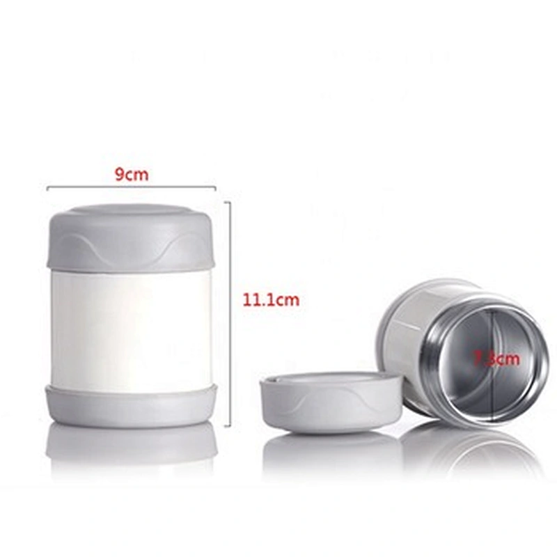 300ml double wall stainless steel vacuum thermos soup container