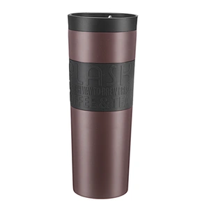 18 Oz Double Wall Vacuum Insulated Stainless Steel Tumbler With Leak Proof Lid